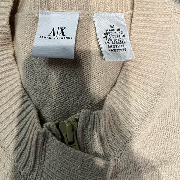 Sweaters Armani Exchange Zip Up Sweater Poshmark